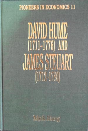 Imagen del vendedor de David Hume, (1711-1776) and James Steuart, (1712-1780) (Pioneers in Economics, 11) a la venta por School Haus Books