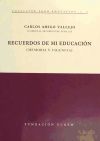 Seller image for RECUERDOS DE MI EDUCACION for sale by AG Library