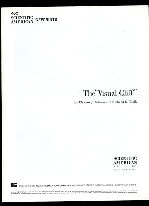 Image du vendeur pour Scientific American: The ''Visual Cliff'' mis en vente par Little Stour Books PBFA Member