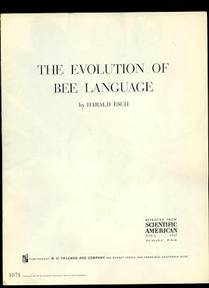 Image du vendeur pour Scientific American: The Evolution of Bee Language mis en vente par Little Stour Books PBFA Member