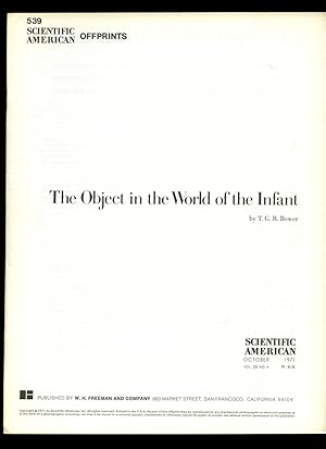 Seller image for Scientific American: The Object in the World of the Infant for sale by Little Stour Books PBFA Member