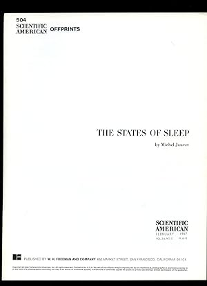 Image du vendeur pour Scientific American: The States of Sleep mis en vente par Little Stour Books PBFA Member
