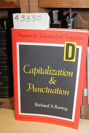 Seller image for Capitalization & Punctuation D for sale by Princeton Antiques Bookshop