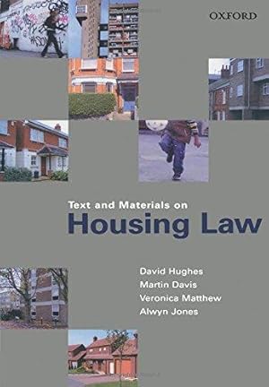 Imagen del vendedor de Text and Materials on Housing Law a la venta por Bellwetherbooks