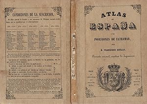 Imagen del vendedor de ATLAS DE ESPAA Y SUS POSESIONES DE ULTRAMAR. 1 hoja de suplemento. ZARAGOZA. PLANOS DE SOS Y DE EJEA DE LOS CABALLEROS. a la venta por Librera Torren de Rueda