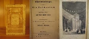 Seller image for Christoterpe. Ein Taschenbuch fr christliche Leser auf das jahr 1842. Mit Kupfern. for sale by Das Konversations-Lexikon