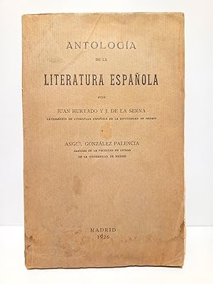 Seller image for Antologa de la literatura espaola for sale by Librera Miguel Miranda