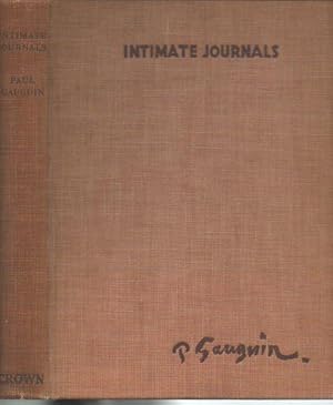 Seller image for Paul Gauguin's Intimate Journals for sale by Bookfeathers, LLC