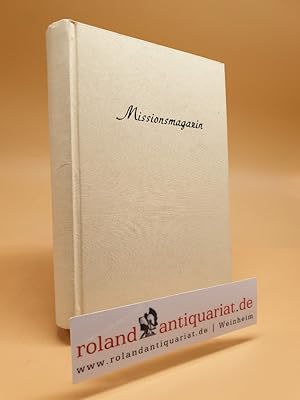 Imagen del vendedor de Evangelisches Missions-Magazin Neue Folge 21. Jahrgang 1877 +Bibelbltter Nr. 1-4 1877 a la venta por Roland Antiquariat UG haftungsbeschrnkt