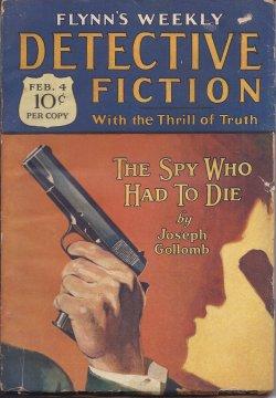 Image du vendeur pour FLYNN'S WEEKLY DETECTIVE FICTION: February, Feb. 4, 1928 mis en vente par Books from the Crypt