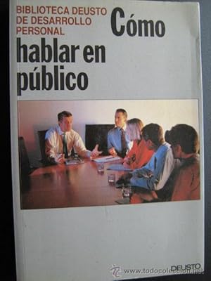 CÓMO HABLAR EN PÚBLICO