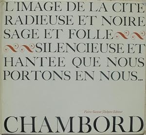 Seller image for Chambord. for sale by Librairie les mains dans les poches
