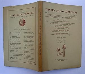 Bild des Verkufers fr PAPELES DE SON ARMADANS. Ao II (1957) Tomo V Nm. XV (Juni). Elogio De La Vulgaridad; La Mujer Como Mito y Como Ser Humano; La ltima Palabrota De Baudalaire; Revisin De Stubbs y Palmer; Imagen De jos Pla; La Muerte De La Camila; De La Objetividad al zum Verkauf von La Social. Galera y Libros