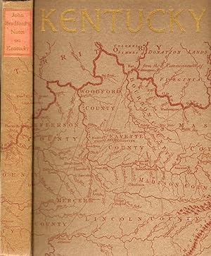 JOHN BRADFORD'S HISTORICAL &c. NOTES ON KENTUCKY FROM THE WESTERN MISCELLANY.