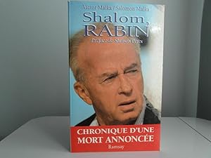 Bild des Verkufers fr Shalom, Rabin zum Verkauf von Bidonlivre