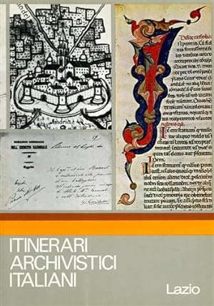 Bild des Verkufers fr Itinerari Archivistici Italiani. Lazio. zum Verkauf von FIRENZELIBRI SRL