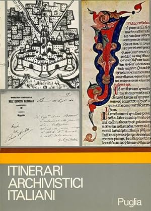 Bild des Verkufers fr Itinerari Archivistici Italiani. Puglia. zum Verkauf von FIRENZELIBRI SRL