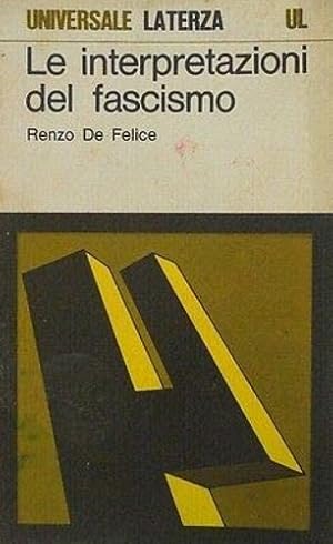 Seller image for Le interpretazioni del fascismo. for sale by FIRENZELIBRI SRL