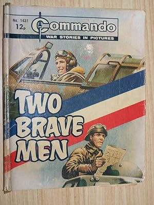 Commando War Stories In Pictures: #1431:Two Brave Men