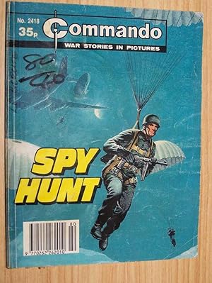 Commando War Stories In Pictures: #2418: Spy Hunt