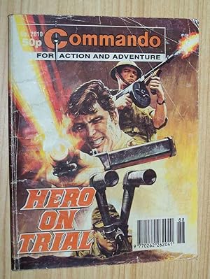 Commando War Stories In Pictures: #2810: Hero On Trial