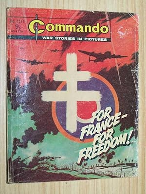 Commando War Stories In Pictures: #1177: For France-For Freedom!