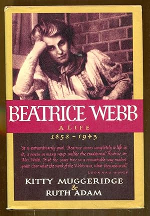 Bild des Verkufers fr Beatrice Webb: A Life 1858-1943 zum Verkauf von Dearly Departed Books