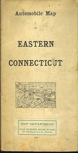 EASTERN CONNECTICUT Automobile Map.