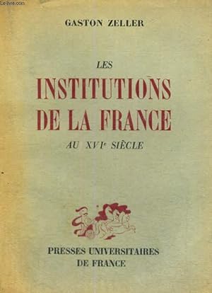 Bild des Verkufers fr LES INSTITUTIONS DE LA FRANCE AU XIV SIECLE zum Verkauf von Le-Livre