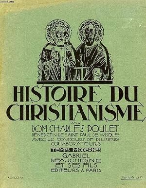 Bild des Verkufers fr HISTOIRE DU CHRISTIANISME, FASC. XIV, TEMPS MODERNES zum Verkauf von Le-Livre