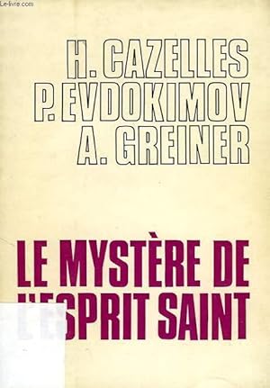 Imagen del vendedor de LE MYSTERE DE L'ESPRIT-SAINT a la venta por Le-Livre