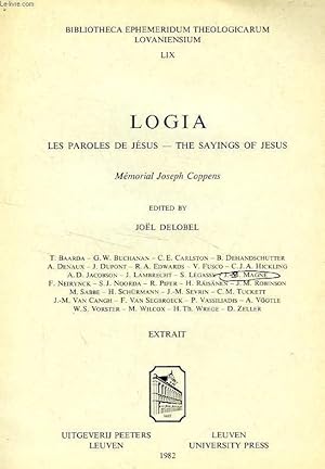 Imagen del vendedor de LOGIA, LES PAROLES DE JESUS, EXTRAIT, LES PAROLES SUR LA COUPE a la venta por Le-Livre