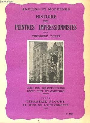 Bild des Verkufers fr HISTOIRE DES PEINTRES IMPRESSIONNISTES zum Verkauf von Le-Livre