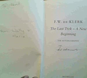Bild des Verkufers fr The Autobiography The Last trek a New Beginning zum Verkauf von Chapter 1
