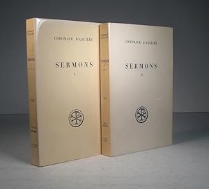 Imagen del vendedor de Sermons. Tome I (1) (Sermons 1-17a). Tome II (2) (Sermons 18-41). 2 Volumes a la venta por Librairie Bonheur d'occasion (LILA / ILAB)