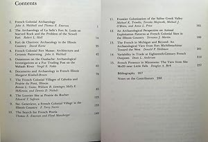 FRENCH COLONIAL ARCHAEOLOGY THE ILLINOIS COUNTRY AND THE WESTERN GREAT LAKES