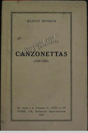 Canzonettas 1896-1901.