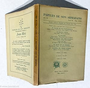 Imagen del vendedor de PAPELES DE SON ARMADANS. Ao III (1958) Tomo XI Nm. XXVI (Mayo). Primera Carta a Una Joven Seora Amante De Los Libros; Cristianismo, Islam, Poesa En Jorge Manrique; Para Un Funmbulo; Tres Poemas Sobre La Infancia; Testigo De La Soledad; El Cantar De M a la venta por La Social. Galera y Libros