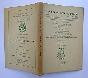 Bild des Verkufers fr PAPELES DE SON ARMADANS. Ao III (1958) Tomo XI Nm. XXXI (Octubre): Leviatn o La Paradoja Romntica; La Filosofa y El Arte, Hoy; Pierre Boulez y La Msica Nueva; Vila Casas y Romn Valls; El Pupas; La Carrera zum Verkauf von La Social. Galera y Libros