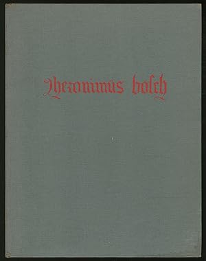 Bild des Verkufers fr Hieronymus Bosch zum Verkauf von Between the Covers-Rare Books, Inc. ABAA