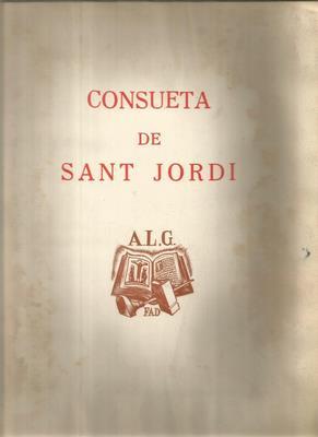 Imagen del vendedor de Consueta de Sant Jordi. Miracle catala del segle XIV a la venta por Libreria Sanchez