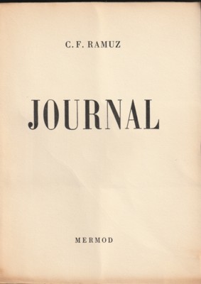 Journal 1896-1942.