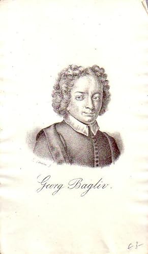 Georg Bagliv. Kupferstich von E. Scharden.
