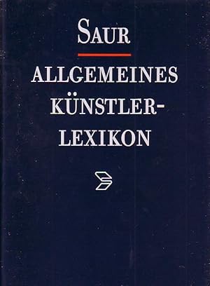 Bild des Verkufers fr Allgemeines Knstlerlexikon : Die Bildenden Knstler aller Zeiten und Vlker. Band 9 separat: Benecke - Berrettini. zum Verkauf von Antiquariat Carl Wegner