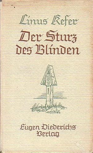 Bild des Verkufers fr Der Sturz des Blinden. Erzhlung. zum Verkauf von Antiquariat Carl Wegner