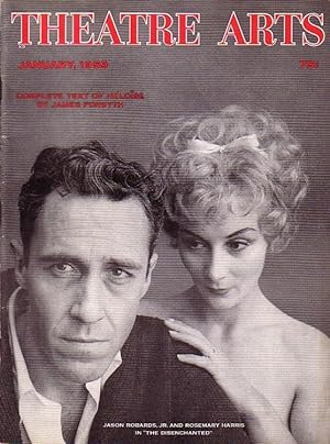 Immagine del venditore per Theatre Arts. Vol. XLIII, No.1, January 1959. Contents the complete play by James Forsyth: Heloise. venduto da Antiquariat Carl Wegner