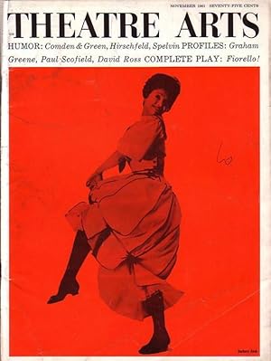 Imagen del vendedor de Theatre Arts. Vol. XLV, No.11, November 1961. Contents the complete play by Jerome Weidman and George Abbott: Fiorello! a la venta por Antiquariat Carl Wegner