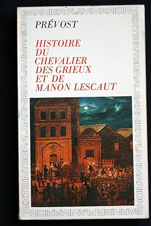 Image du vendeur pour HISTOIRE DU CHEVALIER DES GRIEUX ET DE MANON LESCAUT mis en vente par Librairie RAIMOND