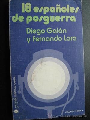 Imagen del vendedor de 18 ESPAOLES DE POSGUERRA a la venta por Librera Maestro Gozalbo