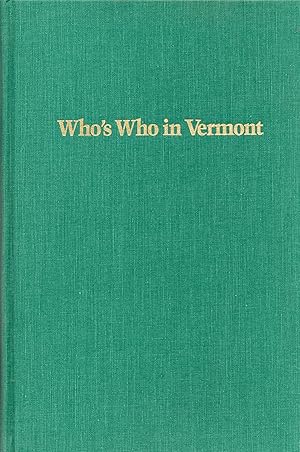 Who's Who in Vermont
